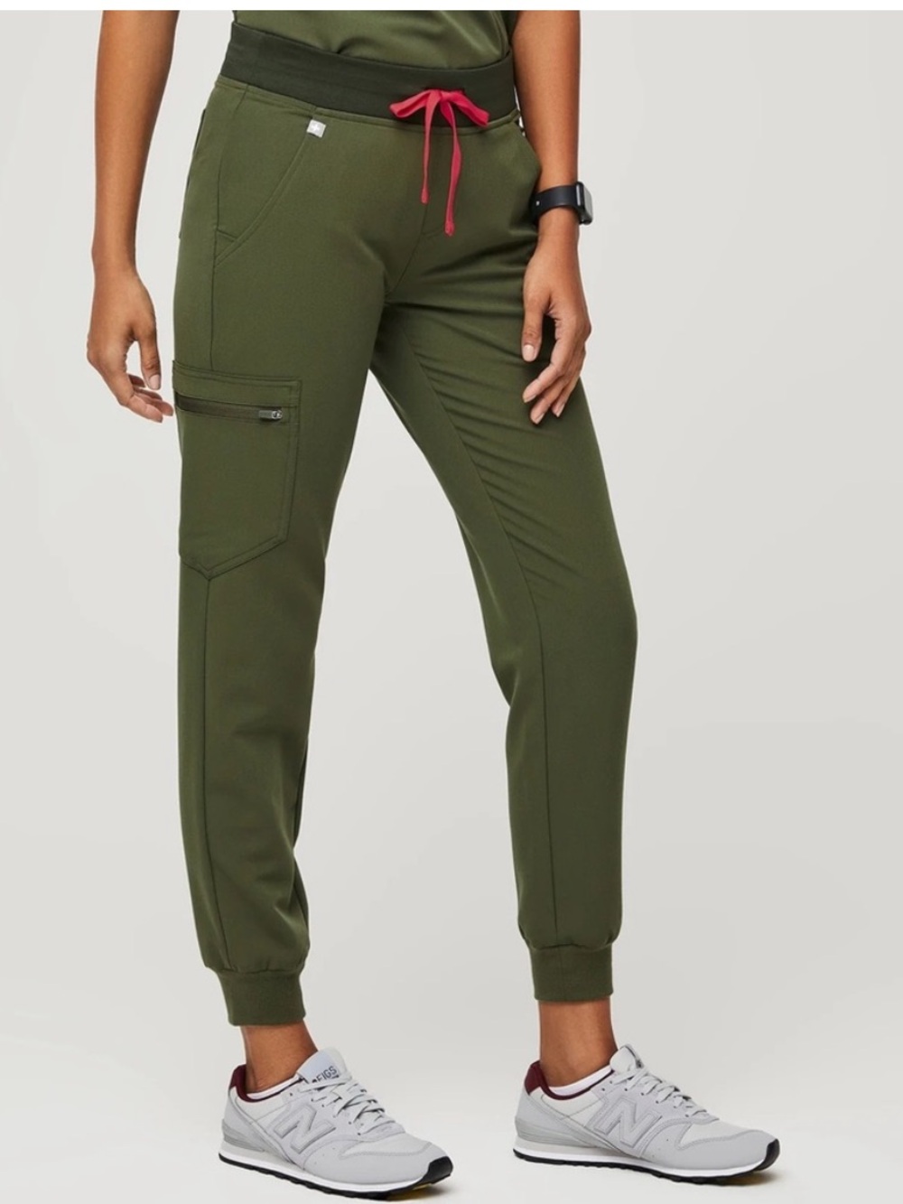 Figs Zamora Jogger Olive Green Size Large TALL